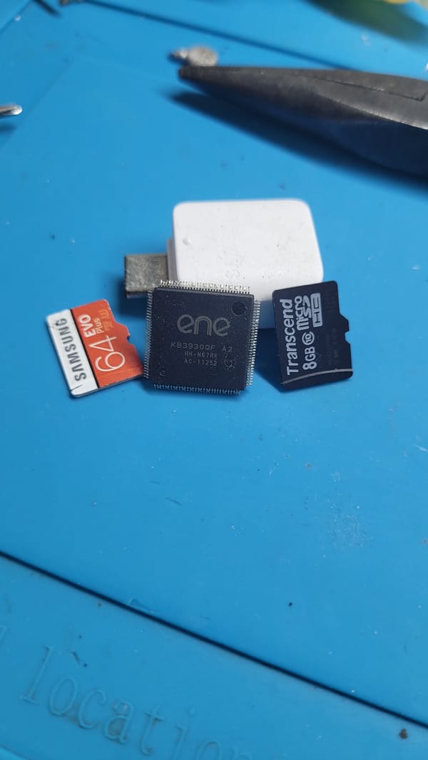 Electronics teardown and circuit inspection on a workbench in Vitebsk