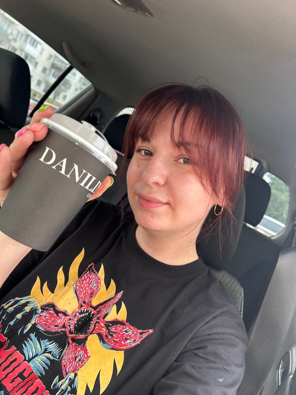 Coffee, selfies, and a fast-food stop in Chaikovsky