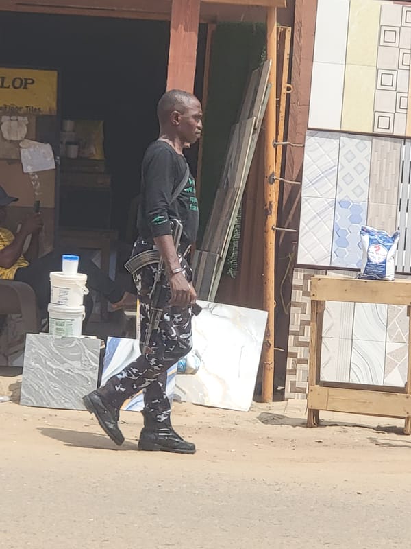 Daily commerce and street life documented in Maiburiji, Nigeria
