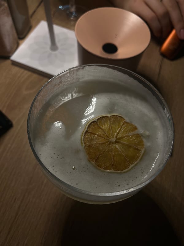 Cocktails, rail yards, and city streets on a July evening