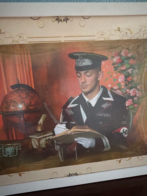Historical Nazi imagery photographed in Tsarevo, Bulgaria