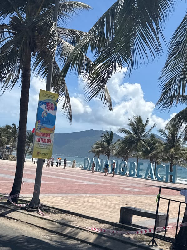 Photograph captured at Da Nang Beach, Vietnam