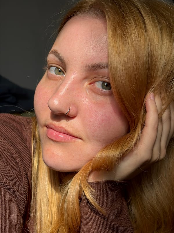 Woman photographed indoors in Izhevsk, Russia