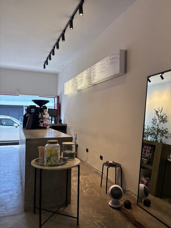 Evening cafe visit documented in San Andrés Cholula