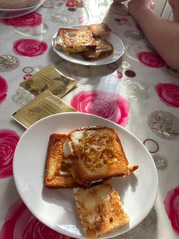 Morning life captured across Chaikovsky, Russia during winter-spring transition