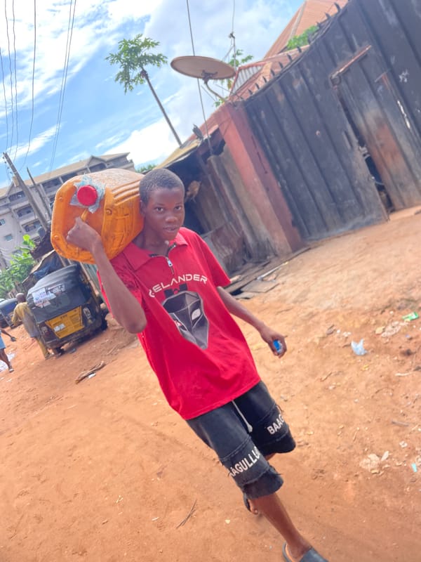 Daily life unfolds on Onitsha streets Monday morning