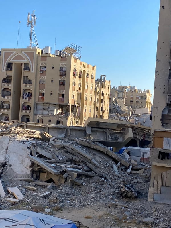 Widespread building damage documented across Khan Yunis neighborhoods