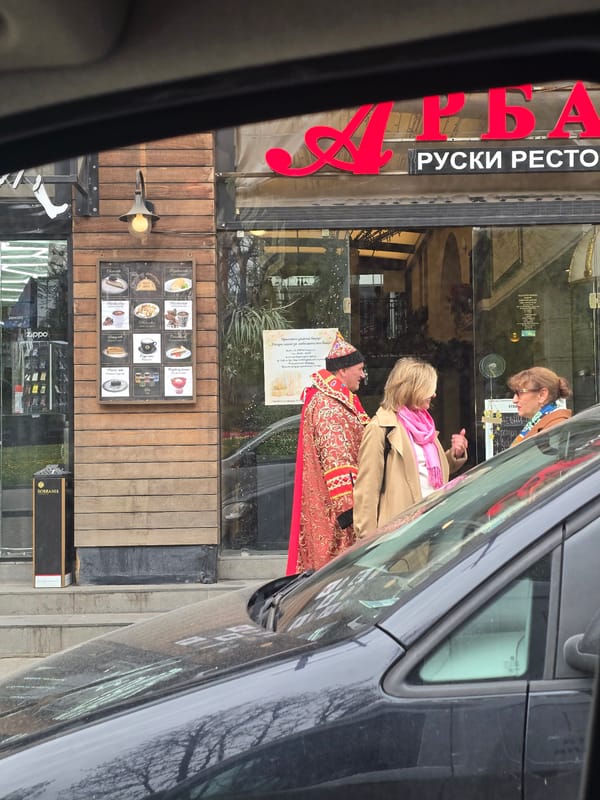 Morning scenes of daily life documented across Sofia