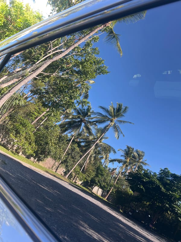 Quick 7-Eleven stop in Ban Bang Rak on a tropical morning