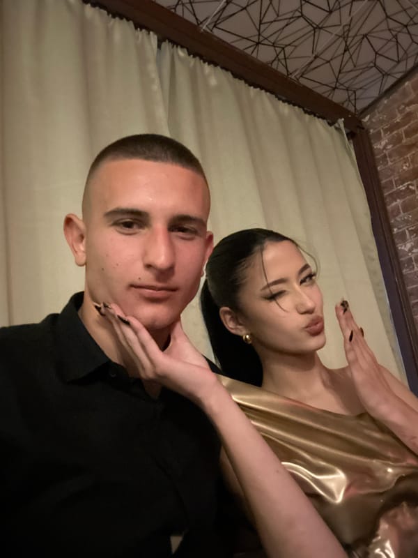Couple photographed in intimate indoor moments in Yambol