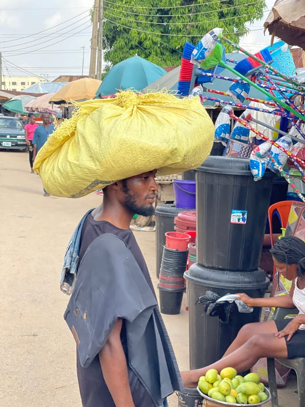 Daily life scenes captured in Kuchingoro street market