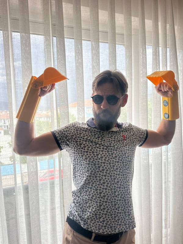 Lazy afternoon in Fethiye — goofy indoor moments, city views