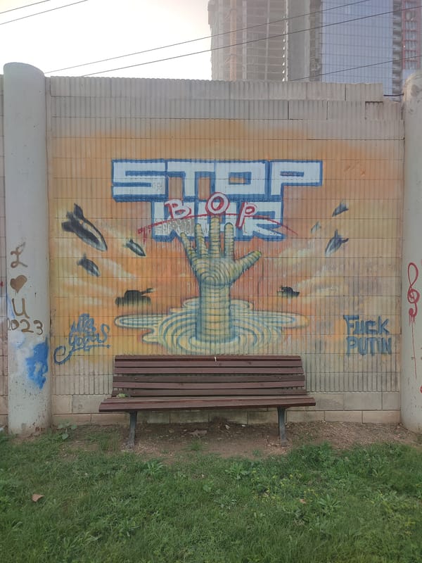 Ordinary life moments documented across rainy Tel Aviv afternoon