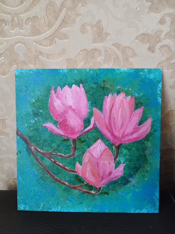 Spiritual and decorative artwork collection on display in Aktau