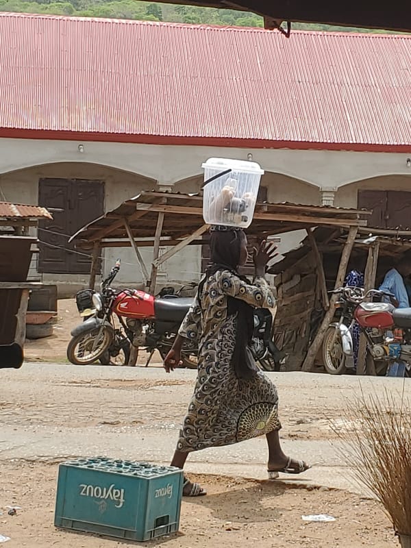 Daily life documented in Mararaba Nigeria streets