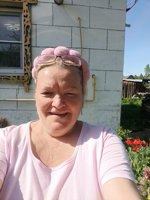 Spring gardening season captured in Russian village morning hours
