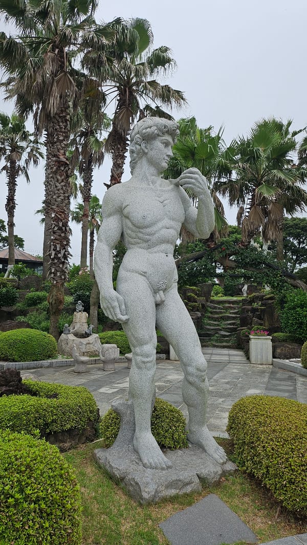 Sculpture garden and arts precinct in Seogwipo-si, South Korea