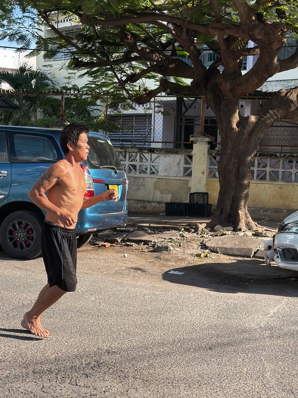 Morning street life and market scenes in Nha Trang