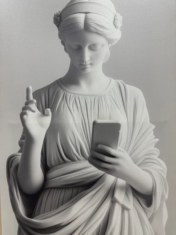 Inside a Ufa beauty space with classical art and modern touches