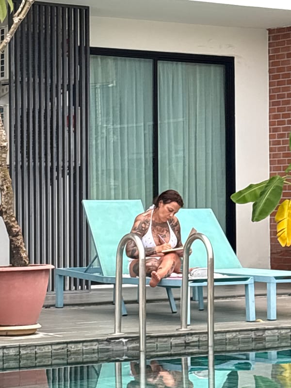 Lazy pool morning at a Chalong resort