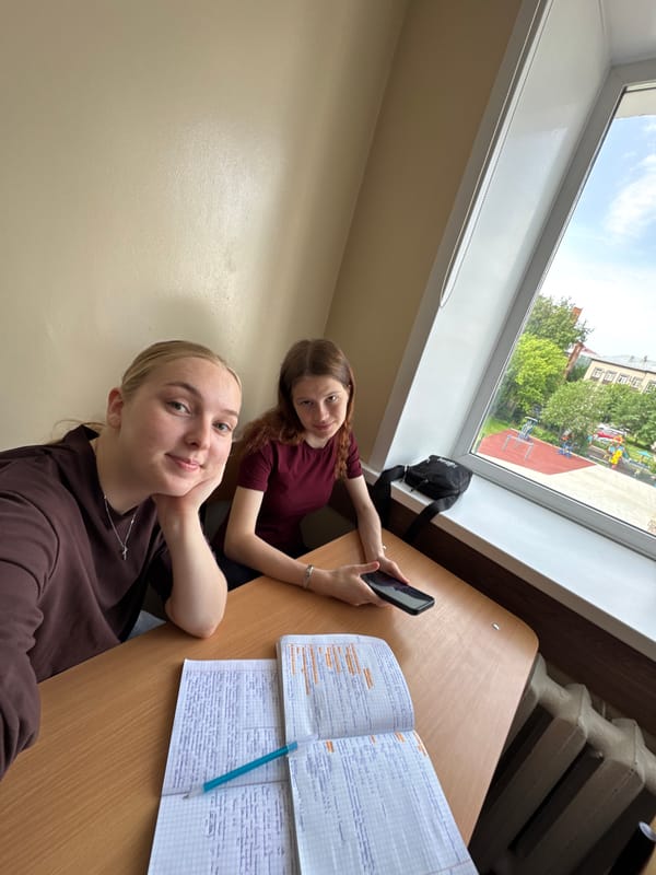 Student's ordinary school day documented in Perm, Russia