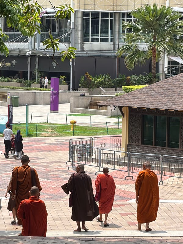 Morning scenes captured at Kuala Lumpur city center