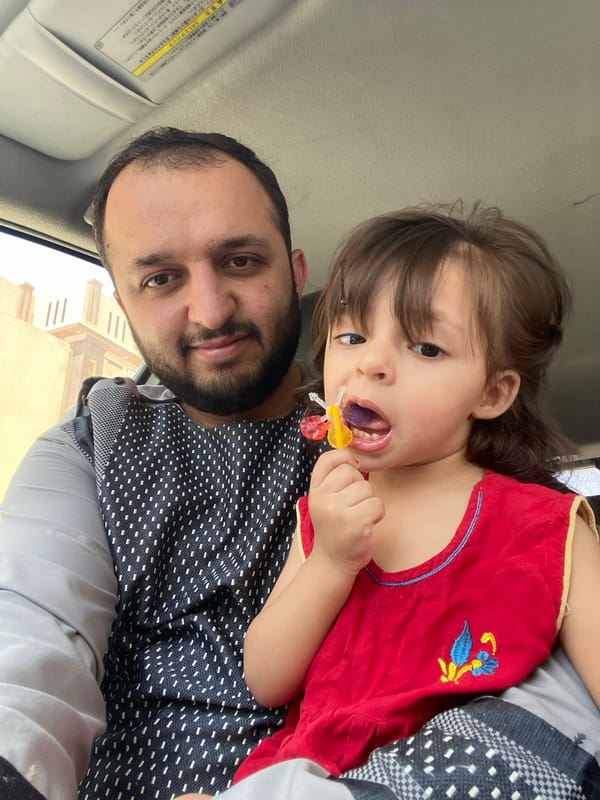 Candid in-car moment in Kandahar, Afghanistan
