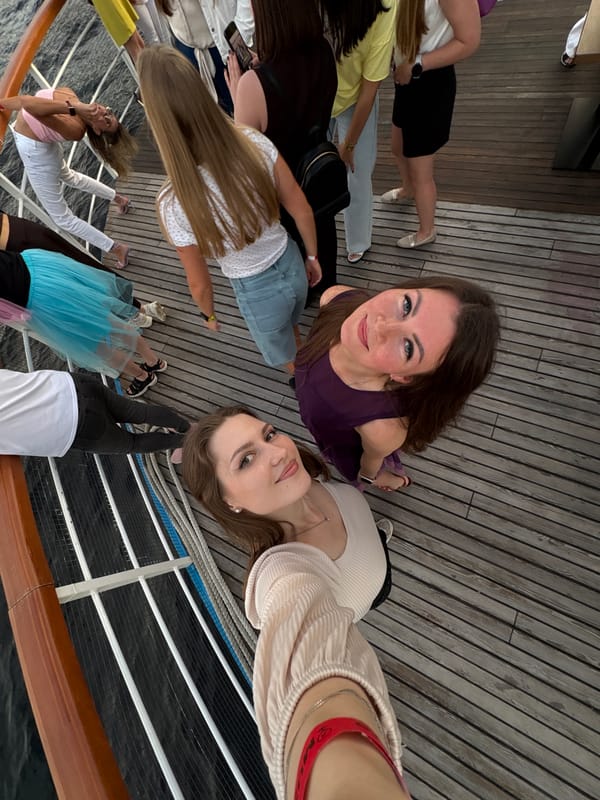 Evening boat cruise along the Neva River, Saint Petersburg
