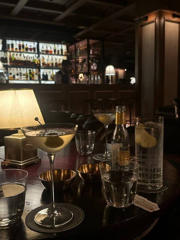 Late-night bar scene documented in Madrid