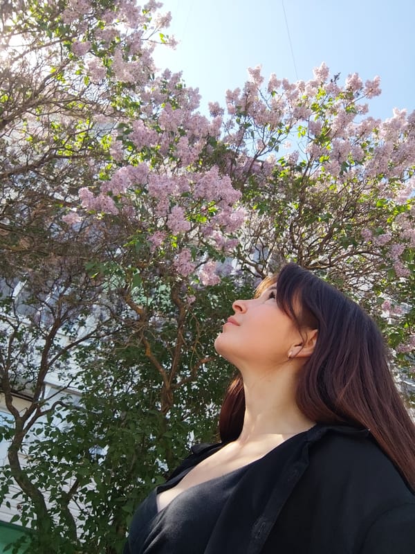 Spring morning moments documented across Chaikovsky, Russia