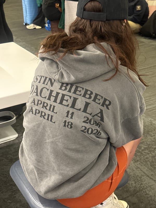 Person in Coachella merch spotted with cowboy boots in LA