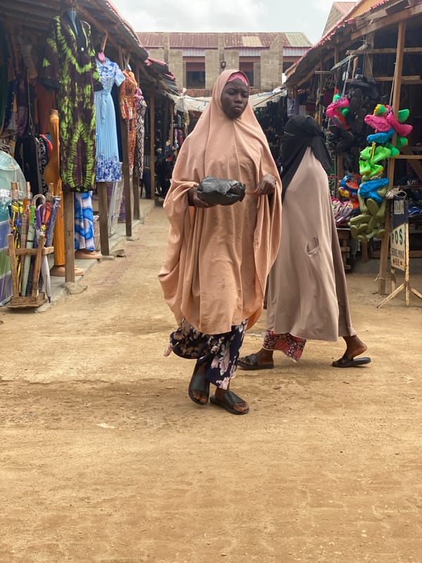 Daily market life documented in Kafanchan B, Nigeria