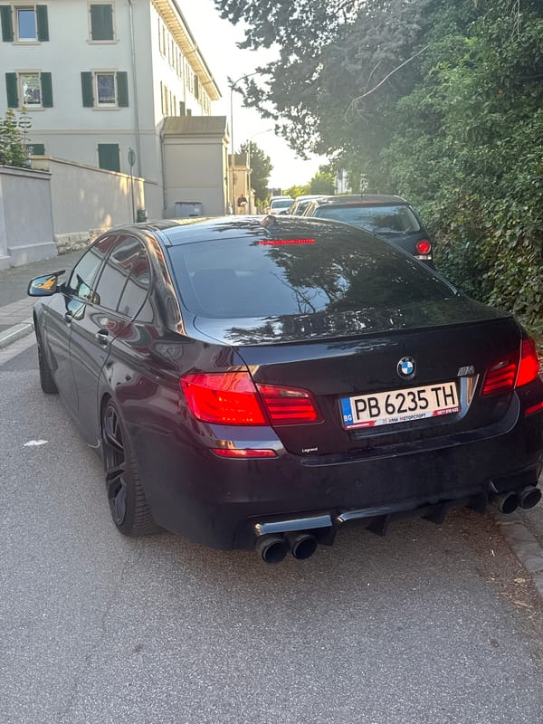 BMW street parking with gaming and food scenes