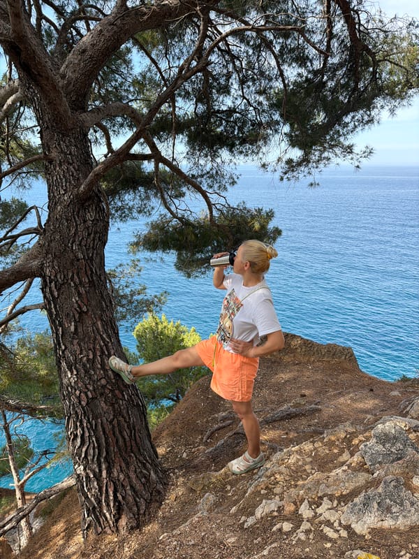 Morning coastal scenes documented along Montenegro's Adriatic shoreline
