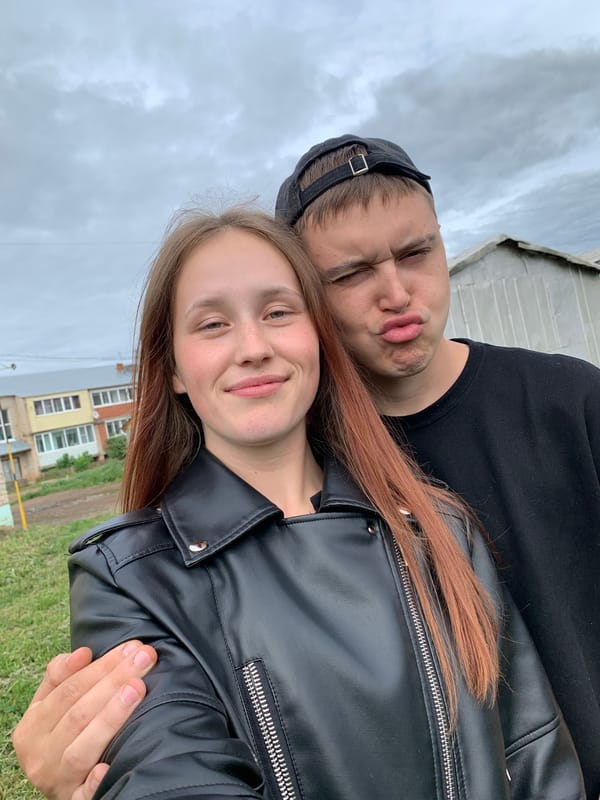 Casual selfies and street scenes documented in Фоки, Russia