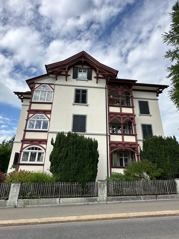 Street-level tour of Wald (ZH)'s historic town center