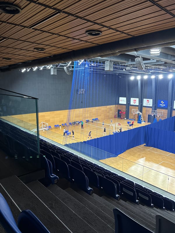 Early morning scenes documented across Sofia sports facilities and gardens