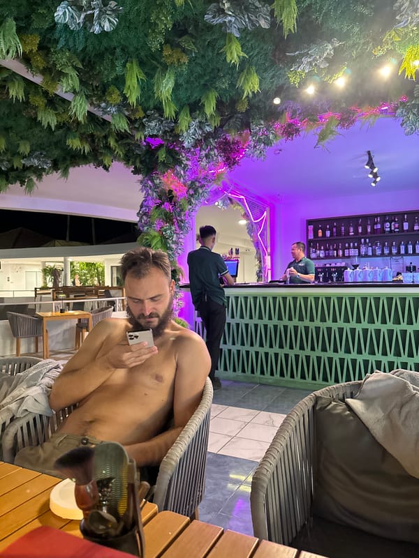 Casual resort life documented in Kathu, Thailand afternoon