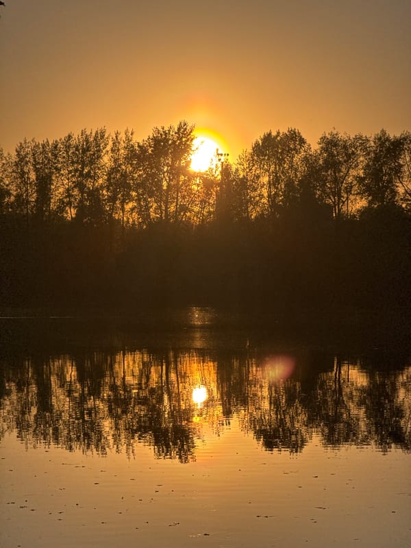 Sunset moments captured along Chaikovsky waterfront