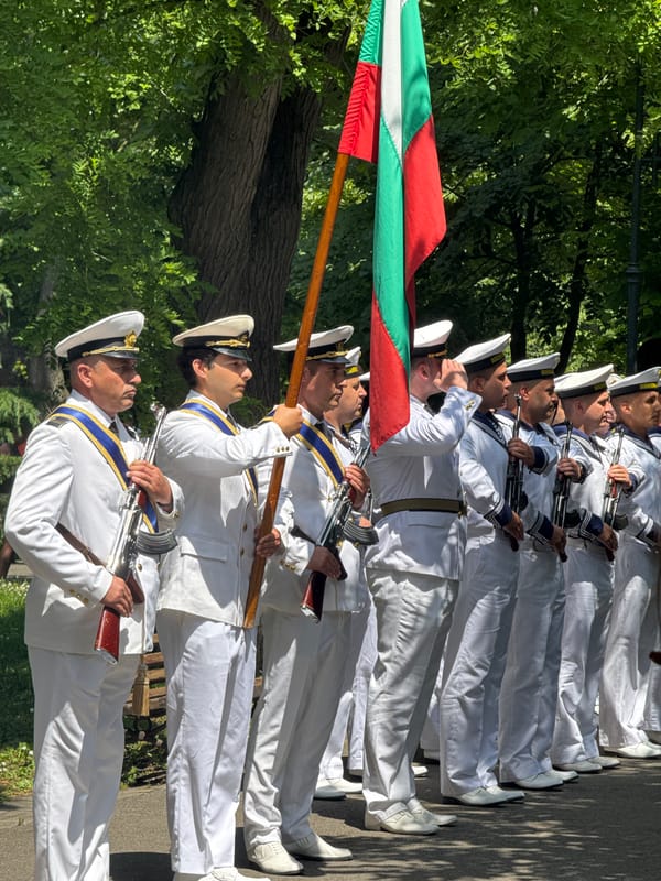 Naval ceremony held in Burgas, Bulgaria