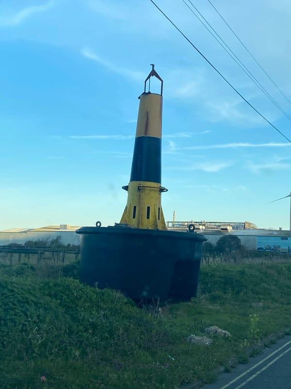 Unknown witness documents East Suffolk urban scenes during brief journey