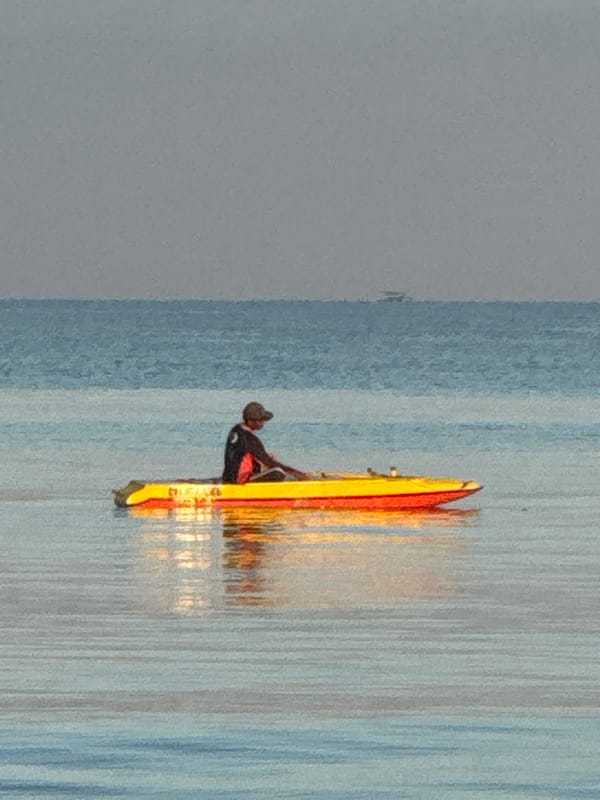 Evening beach activities recorded across Kuta-Jimbaran coastline