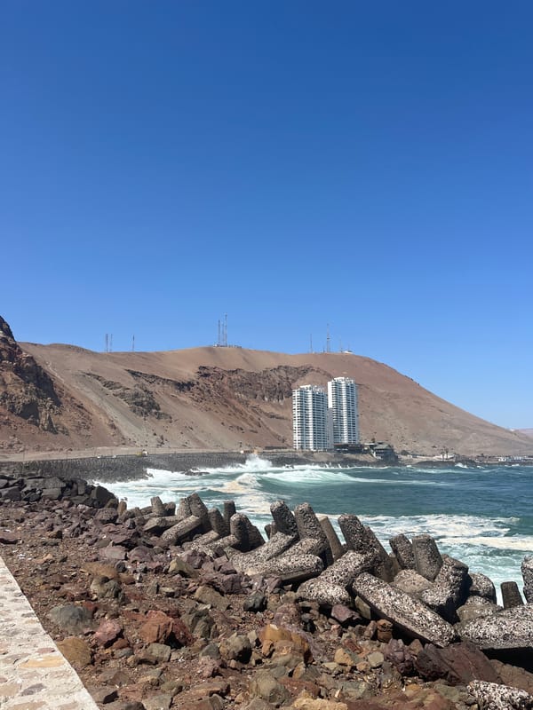 Coastal views captured at Arica harbor and El Morro