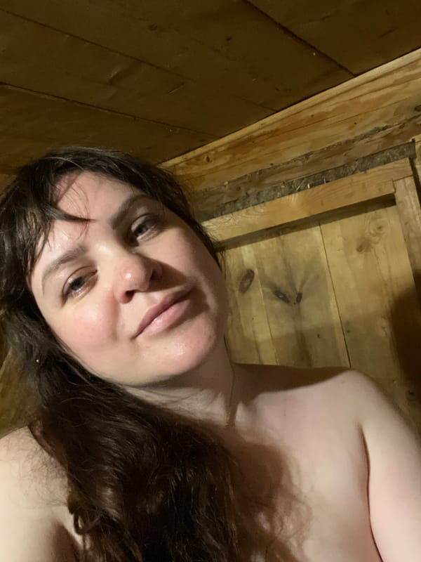 Woman documents family time in Russian village wildflower fields