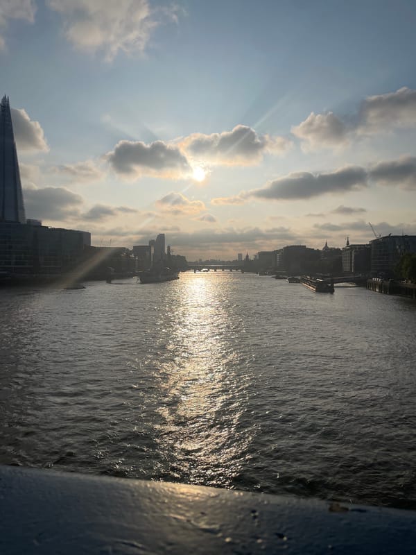 Tower Bridge area walking tour documented in London