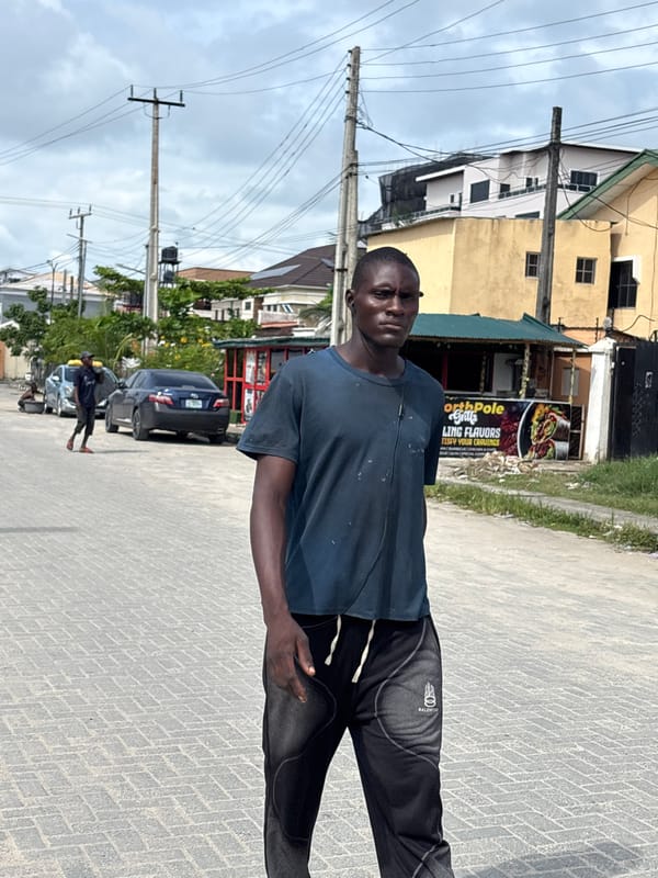 Daily life scenes documented in Igboefon, Nigeria