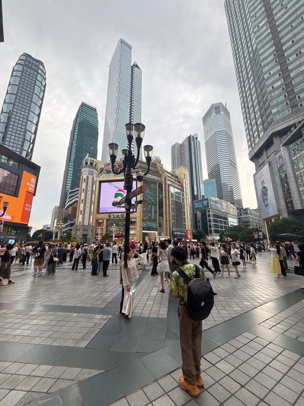 Morning street life documented in Chongqing's Yuzhong District