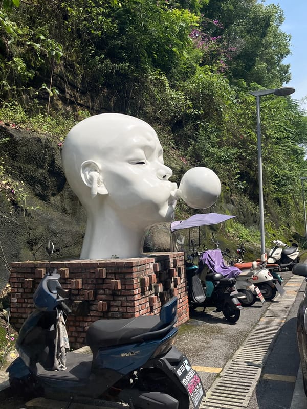 Sculpture park and gallery visit in Chongqing High-tech Zone