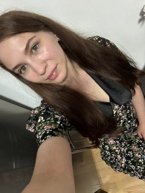 Selfies, roses, and fresh mint on a quiet evening in Chaikovsky