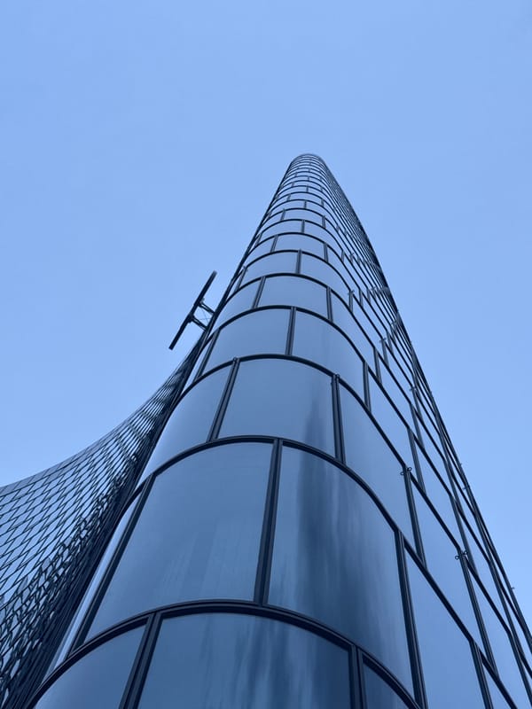Vienna's Modern Architecture Photographed During Evening Twilight Hours